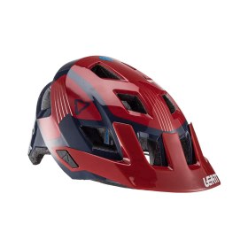 Resim Leatt MTB kask 1.0 AllMtn junior V22 kırmızı lacivert XS 