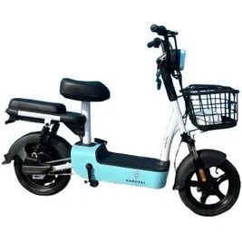 Resim Karoval Kıtty Mavi Elektrikli Motosiklet 
