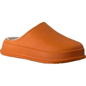 Resim Cex 3pr Turuncu Kadın İçi Tüylü Sabo Terlik Turuncu 