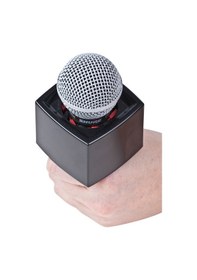 Resim Rycote Siyah Kare Mic Flag 