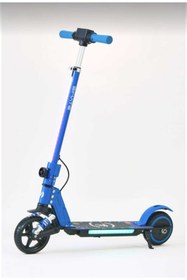Resim SIMATE Elektrikli Çocuk Scooter 130W-3 Kademe Hız-Ayarlanabilir Gidon-Uzun Menzil-Koruma Seti Hediye 