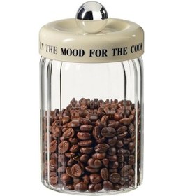 Resim Mien Men 3h10 Mest Kapaklı Cam Kavanoz 8x15 Cm Şeffaf 