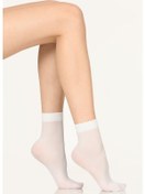 Resim Nbb Kadın Beyaz 70 Soft Soket Çorap-Beyaz-St Beyaz 