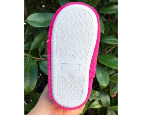 Resim MyChild Çocuk Panduf , Cırt Cırtlı Kaydırmaz Taban Anaokulu Kreş ve Ev Ayakkabısı 