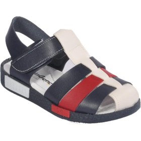 Resim Şirin Bebe Unisex Bebek Lacivert Beyaz Günlük Ayakkabı 004 