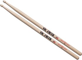 Resim Vic firth Baget (Çift) 5A Wood, Hıckory, 0.565"X16", Medıum 