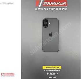 Resim Apple iPhone 16 İkinci El TR | 128 GB | Siyah 