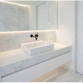 Resim Ideal Standard - Plain 60x42 Cm Tezgah Üstü Lavabo, Bataryalı-bataryasız Kullanım - Z250701- Beyaz 