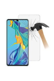 Resim Huawei P30 Lite Ekran Koruyucu Cam Tam Uyumlu Temperli Cam Kırılmaz Cam 