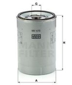 Resim MANN WK1070X Mazot Filtresi Stralıs Trakker Lıebherr Deutz Fendt Mercedes Benz Capacıty Cıtaro Conecto 