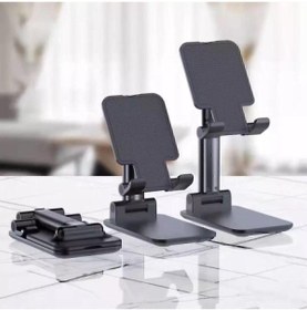 Resim DEMPOWER Siyah Katlanabilir Masaüstü Tablet Ve Telefon Tutucu Stand 