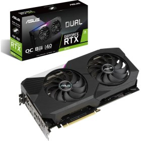 Resim Asus GeForce Dual RTX 3070 8GB 256Bit OC GDDR6 (DX12) PCI-Express 4.0 Ekran Kartı (DUAL-RTX3070-O8G) 