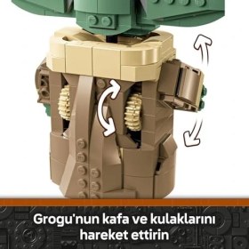 Resim : The Mandalorian Uçan Bebek Arabalı 75403-10 Yaş ve Üzeri Kız ve Erkek Çocuklar Için Yaratıcı Oyuncak Yapım Seti, Doğum Günü Hediyesi (1048 Parça) 