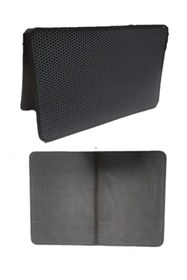 Resim Hype Store BÜYÜK BOY Elekli Kedi Tuvalet Önü Paspası katlanabilir 82 X 60 Cm SİYAH 