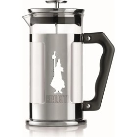 Resim Karokstore - Preziosa French Press: Yaklaşık 350ML Kapasiteli Kahve Hazırlayıcı - 18/10 Paslanmaz Çelik Gövde - Bulaşık Makinesinde Yıkanabilen Borosilikat Cam Sürahi - Paslanmaz Çelik Filtre Sistemi 