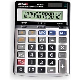 Resim Ofica Hesap Makinesi Masa Tipi 12 Hane TAX'lı FH-4550 