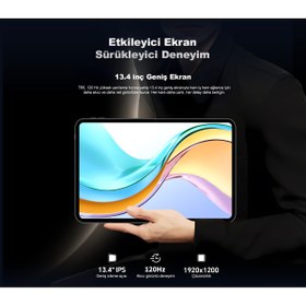 Resim TECLAST T65 8/128 GB 13.4'' Tablet (Resmi Dist. Garantili) KILIF+KLAVYE+MOUSE+KULAKLIK+KALEM+STAND HEDİYELİ 