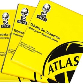 Resim Atlas Zımpara Su Zımparası 100 Kum 5 Adet 