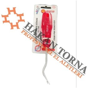 Resim Rico Oto Klips Sökme Tornavida Eğri Tip S2 Çelik (539373967) 