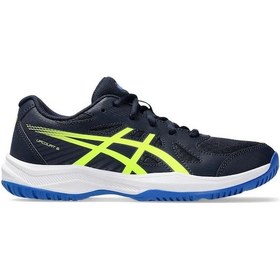 Resim Asics 1074a045-401 Upcourt 6 Gs Çocuk Voleybol Ayakkabısı Mavi 