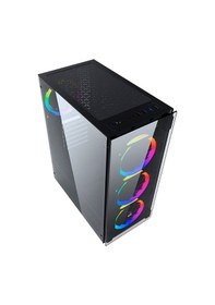 Resim Gametech Ares Rainbow 4x120 MM Fanlı Oyuncu Bilgisayar Kasası 