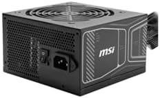 Resim MSI PSU MAG A850GN PCIE5 850W 80+ GOLD POWER SUPPLY 