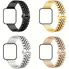 Resim Sunshine022 Yeni Gelen 38mm 40mm 41mm Gümüş İwatch Kasa Paslanmaz Çelik Nefes Alabilir Spor Kayış 