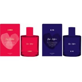 Resim Rebul Angie-R95 Kadın 100ml + Angie-R95 Erkek 100ml Parfüm Seti. 