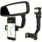 Resim 360° Dönebilen GPS Navigasyon ve Gitar için Ayarlanabilir Telefon Montajı - Dayanıklı ABS, Su Geçirmez Değil, Pil Gerektirmez, Araba Kullanımı için Dayanıklı Tutuş, Çok Yönlü Montaj|Pratik Tasarım|Dayanıklı Yapım 