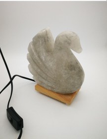 Resim Kuğu Model Tuz Lambası 