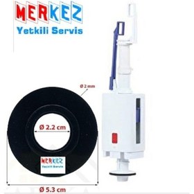 Resim Gömme Rezervuar Iç Takım Contası & Boşaltma Grubu Conta Promicro Turkuaz 
