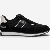 Resim Liger Erkek Günlük Sneaker Spor Ayakkabı SİYAH - BEYAZ 