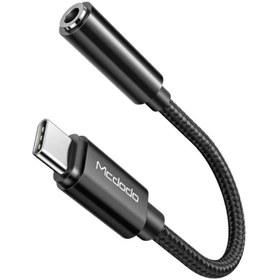Resim Mcdodo CA-7560 Type-C to Aux 3.5mm Dönüştürücü 