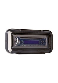 Resim Radyo ve Teyp Muhafazasi. Su Geçirmez. Beyaz 