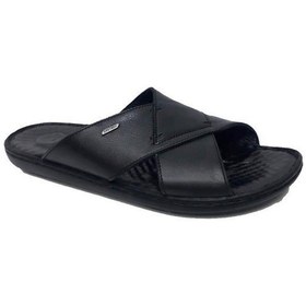 Resim Greyder 67799 Hakiki Deri Comfort Erkek Terlik Siyah 