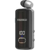 Resim Fineblue F580 Dijital Göstergeli Makaralı Titreşimli Bluetooth Kulaklık Siyah - TGR2043- 4756 