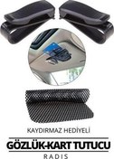 Resim ModaCar 2 ADET Araç Gözlük Tutucu Kaydırmaz Ped HEDİYELİ 428386 Sky Toptan