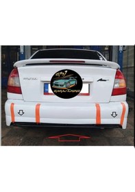 Resim Hyundai Accent Milenyum Kasa Gtm Arka Tampon Eki Fiberglass Boyasız 