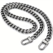 Resim 38.1-119.38 cm Çanta Zinciri Kayışı, Omuzda Taşınan Alüminyum Zincir Sapı, Omuz Çantası Yedek Kavrama Mini Pochette Aksesuarları, Kendin Yap Cüzdan Yapımı 