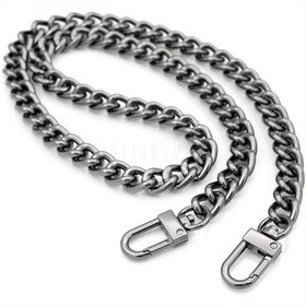 Resim 38.1-119.38 cm Çanta Zinciri Kayışı, Omuzda Taşınan Alüminyum Zincir Sapı, Omuz Çantası Yedek Kavrama Mini Pochette Aksesuarları, Kendin Yap Cüzdan Yapımı 