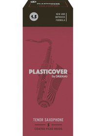 Resim D'addario Rrp05tsx150 Plasticover Tenor Saksafon Kamışı No: 1.5 Profesyonel - 5'li Paket Plastik Kaplamalı, Uzun Ömürlü Ve Parlak Ton 