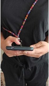 Resim kilifland Xiaomi Poco X3 Pro ile Uyumlu Kılıf Rasta Ipli Boyun Askılı Desenli Silikon Göktürk 3 1412 