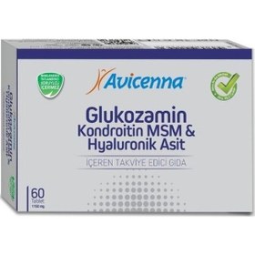 Resim Avicenna Glucosamine Chondroitin MSM 60 Tablet 