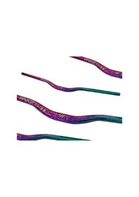 Resim Wake Rainbow 780mm Alüminyum 31.8 Bisiklet Gidonu + Boğaz Seti Lunje Gidon Wake Boğaz Rainbow Çok Renkli 