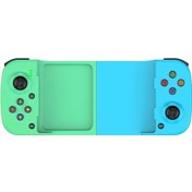 Resim D3 Gökyüzü Mavi-teleskopik Mobil Gamepad Bluetooth Uyumlu Kablosuz Oyun Denetleyicisi Pubg Yemek Tavuk Oyun Denetleyicisi Joystick 