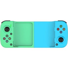 Resim D3 Gökyüzü Mavi-teleskopik Mobil Gamepad Bluetooth Uyumlu Kablosuz Oyun Denetleyicisi Pubg Yemek Tavuk Oyun Denetleyicisi Joystick 