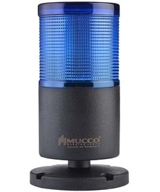 Resim MUCCO 1 Katlı Döner - Buzzer Kolon Işık 40-260v Ac/dc Snt-7022-db1-mavi 