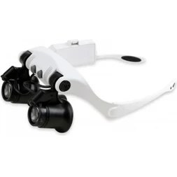 Resim Kuzgun Ticaret Kuyumcu,saat Onarım Için 10X15X20X25X Mercekli Gözlük BÜYÜTEÇ9892G3A 