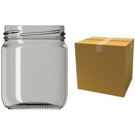 Resim Cam Kavanoz 210 Ml. 30 Adet - Kapaklı Renksiz 