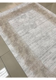 Resim Padişah Halı Safir 73938 070 Serisi Akrilik Salon Oturma Yatak Odası Halısı Kahve 